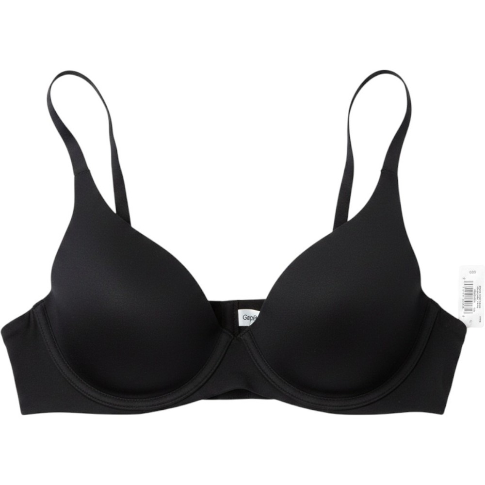 GapBody Black Underwire Bra 38B Adjustable Straps 728720-00-1-0382 NEW